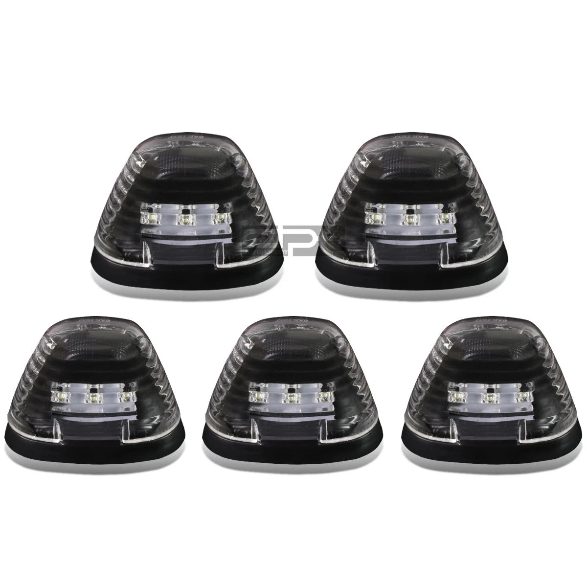 Fit 99-16 Ford Superduty Black White Led Cab Roof Running