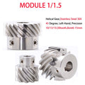 Left-Hand Helical Gear Motor Pinion 10-20 Tooth