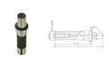 NEW 7/16 R8 B22 DRILL CHUCK ARBOR USA