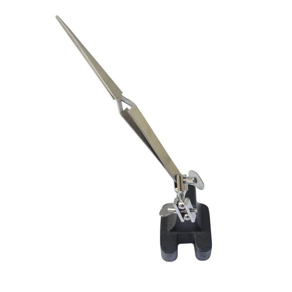 3rd Hand Horseshoe Base Heavy 1lb And Cross Locking Tweezers