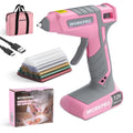 Workpro 7.2V Cordless Dual-temp Hot Glue Gun 30s Fast Preheating Glue