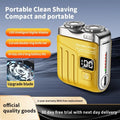 Unisex Electric Shaver With Dual For Blades Fast Charging And Travel