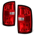 Fit 15-22 Chevrolet Colorado Chrome Housing Red | Built Supply Co