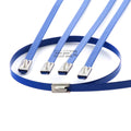 X5 12" 5mm Stainless Blue Self-Locking Zip Tie Cable Wire For