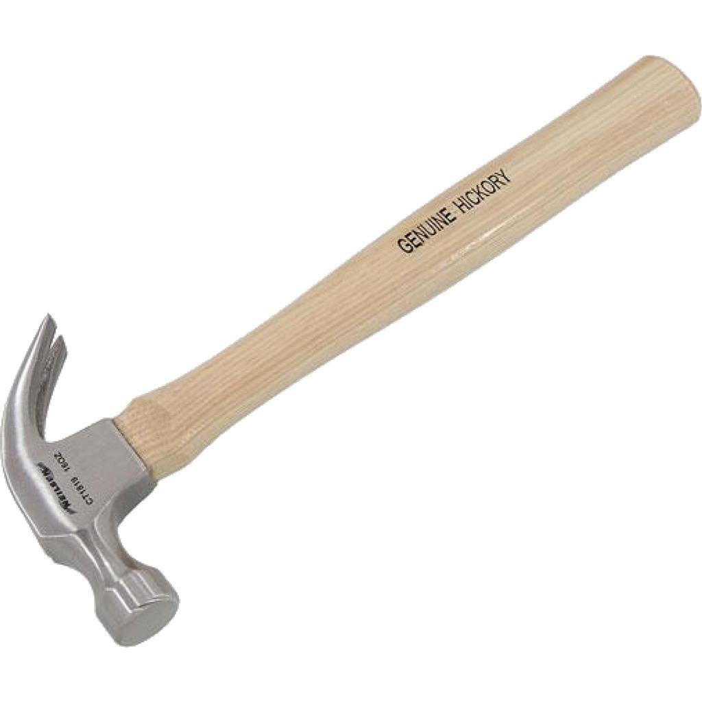 Neilsen 16oz Claw Hammer with Hickory Handle