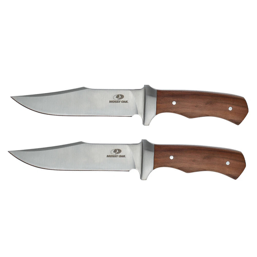 11" Survival Fixed Blade Knife Hunting Wood Handle | Built Supply Co