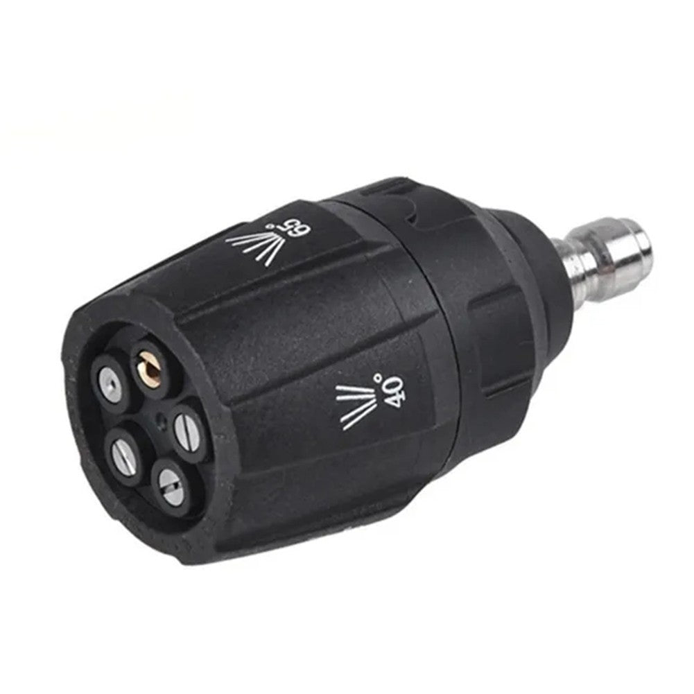 Nozzle Pressure Washer 1/4in Quick Connector 5 In 1 Multi Rotating SprayOpens in