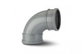 Polypipe 110mm 92.5° Double Socket Bend Grey