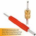 Valve Core Remover Car Repair For R134 R12 Ac Maintenance Replacement