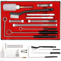 23Pc Spray Gun Cleaning Kit Air Brush HVLP Cleaning Multi Purpose Cleaner Tool