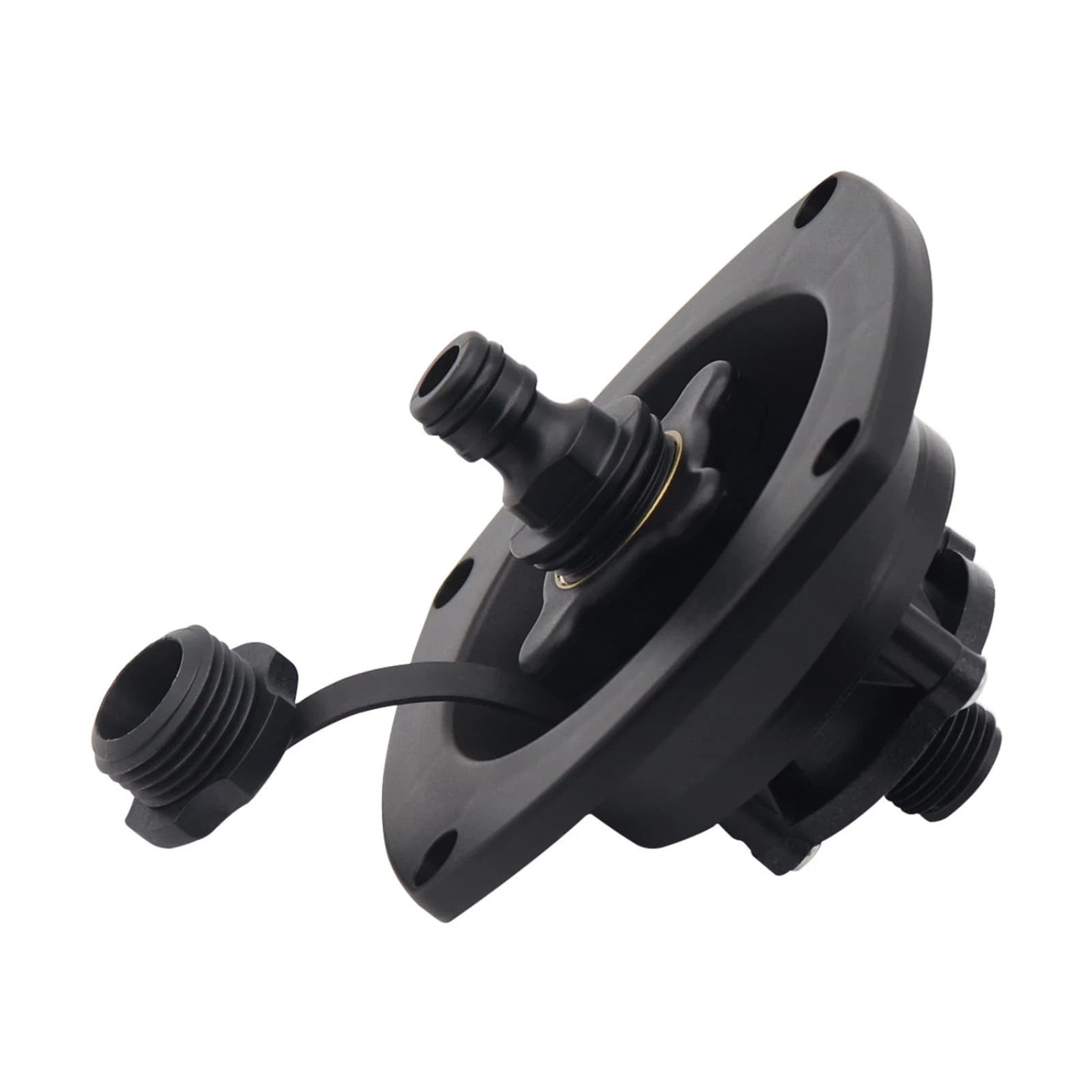 Precise Thread Water Inlet With Stop Valve Filler Entry For Caravan