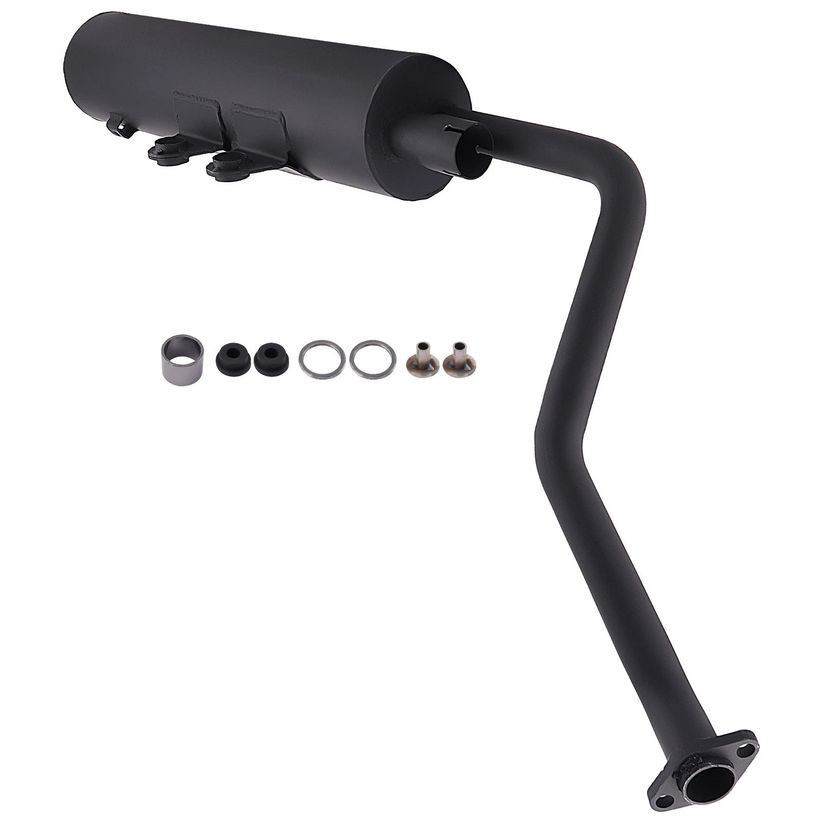Muffler Kit for Kawasaki Prairie KVF650 KVF700 Prairie Brute Force 2002-2013