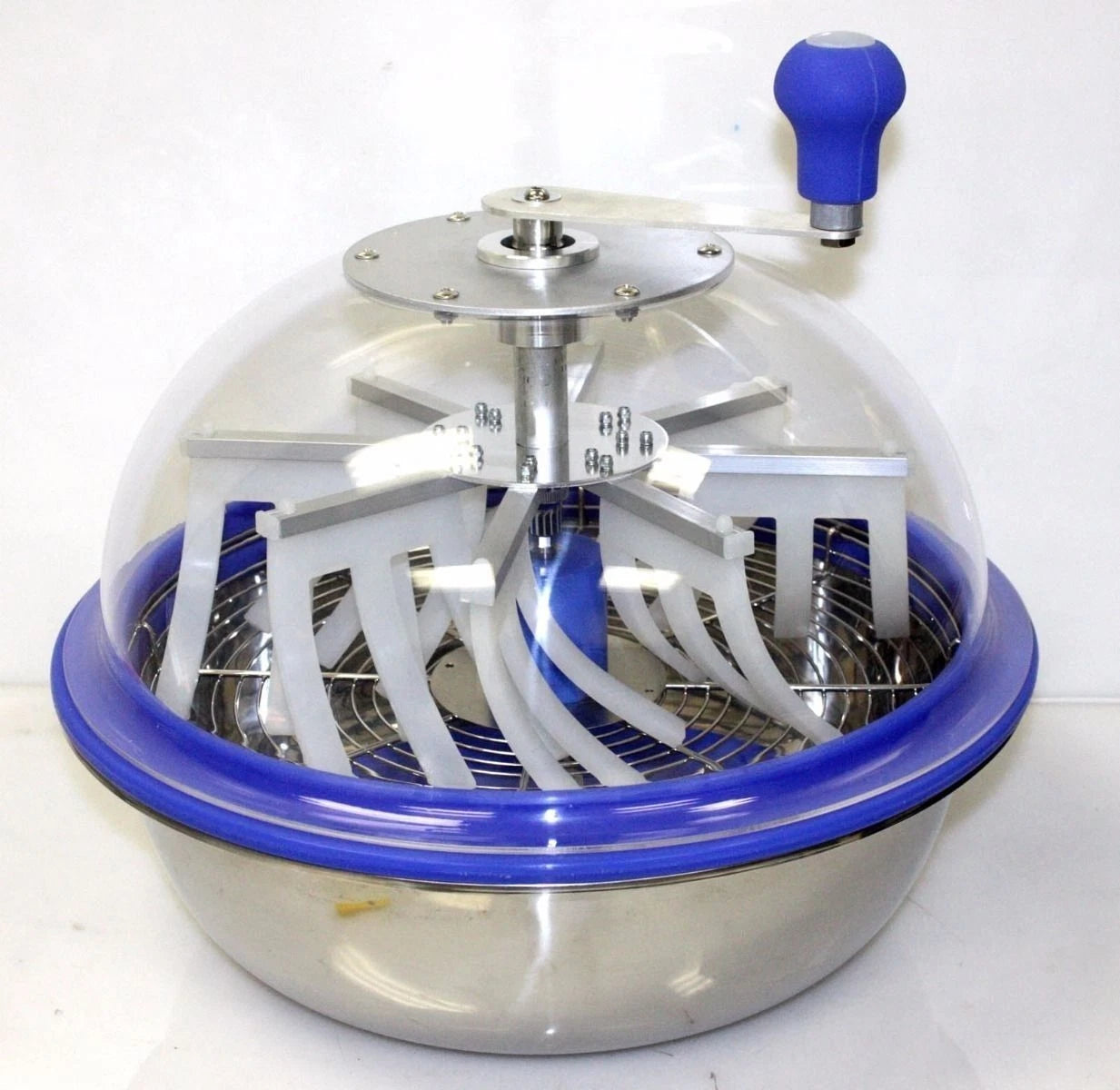 16" Twisted Trimmer Hydroponics Stainless Bowl Leaf Plant Bud Spin