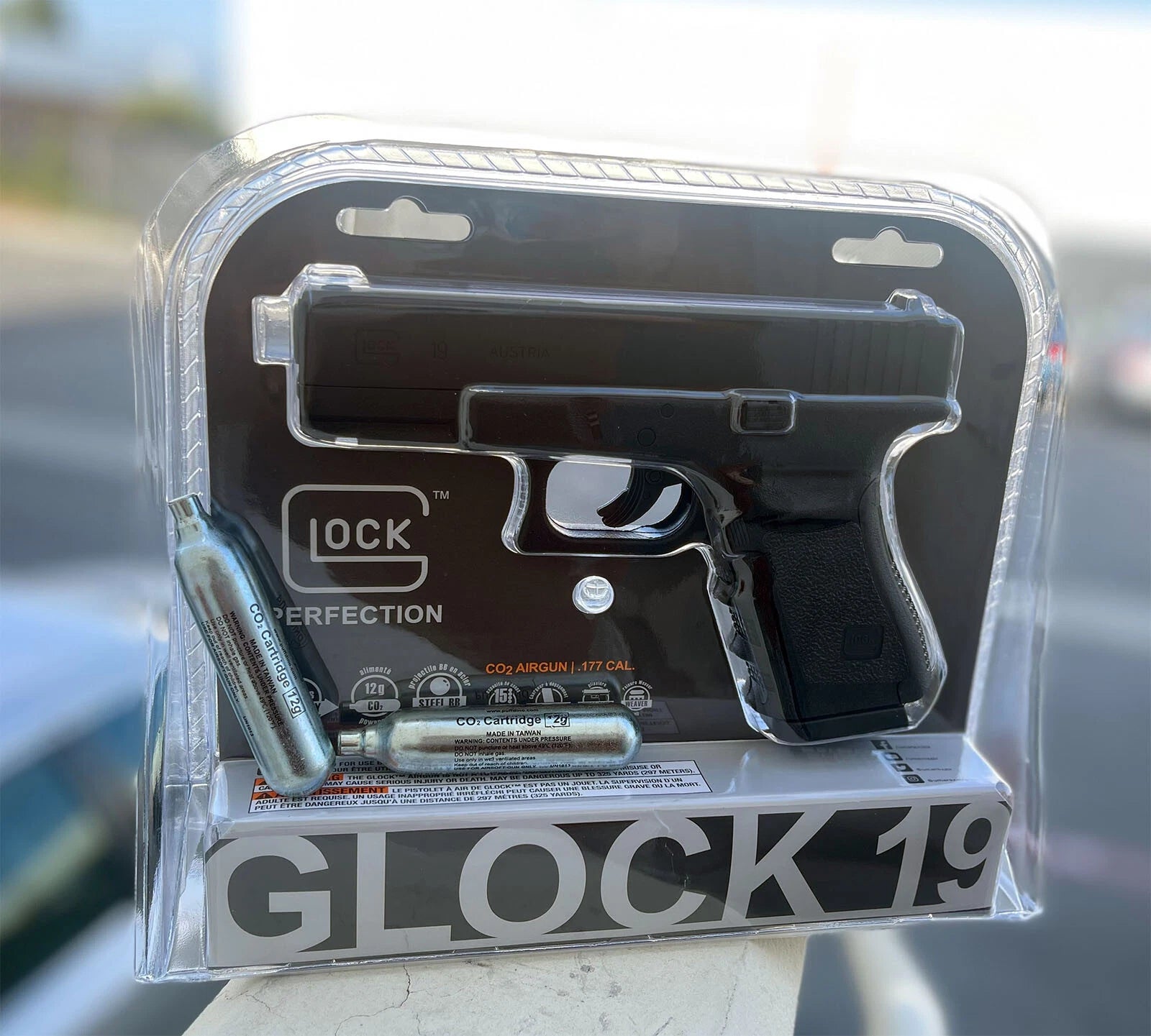 Umarex Licensed Glock 19 Gen 3 Co2 Non-blowback Action Air Bb Gun