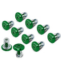 Nrg Innovations Fw-150gn Fender Washer Dress Up Kit Green W/rivnut