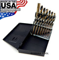 Norseman 15pc HI-Molybdenum M7 Drill Bit Set