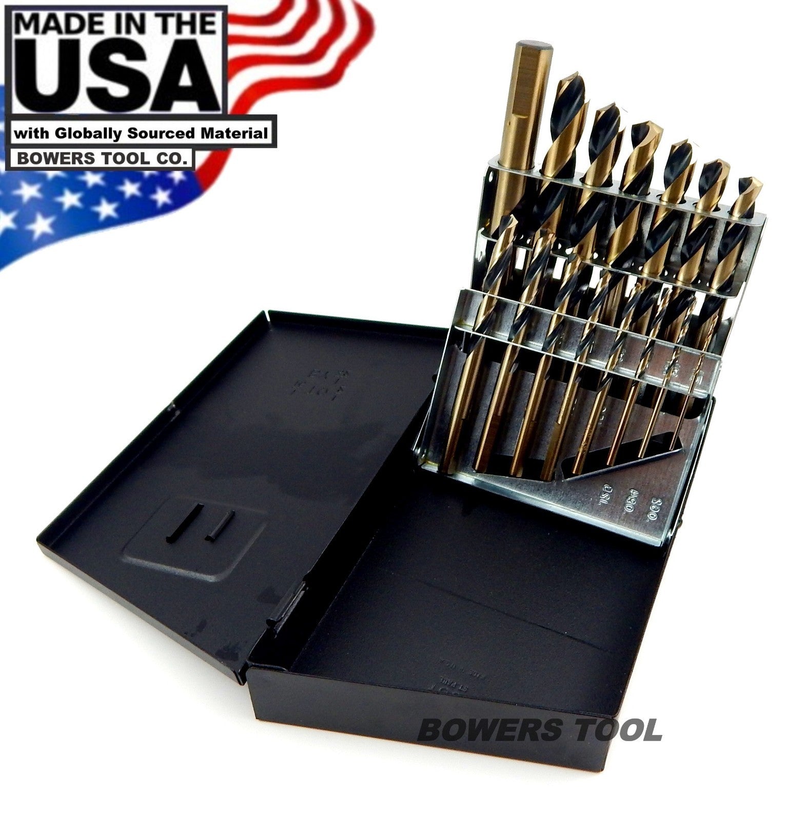 Norseman 15pc HI-Molybdenum M7 Drill Bit Set