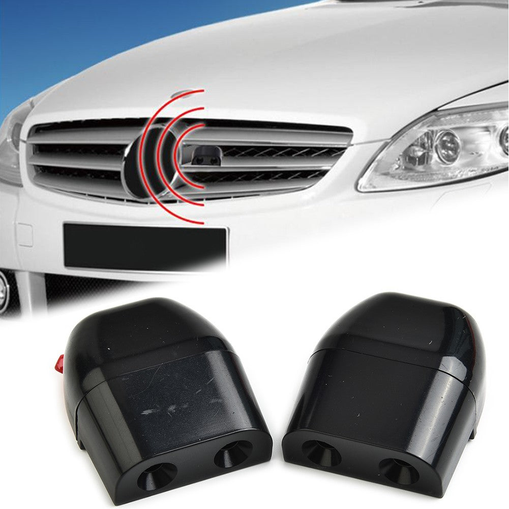 2x Black Deer Repeller Whistle for Vehicle Grille Mount Airflow PoweredOpens in 