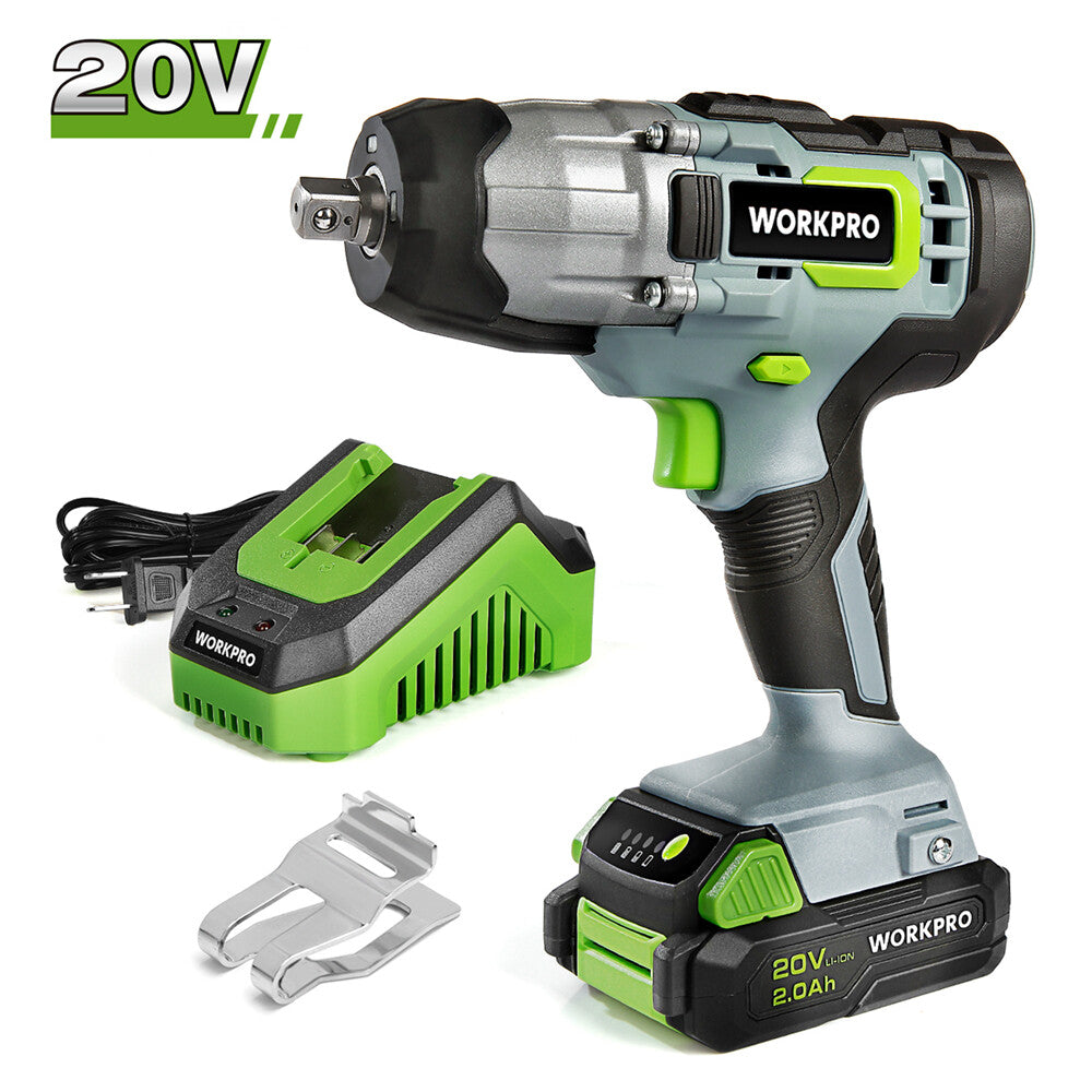 WORKPRO 20V Cordless Impact Wrench by WORKPRO