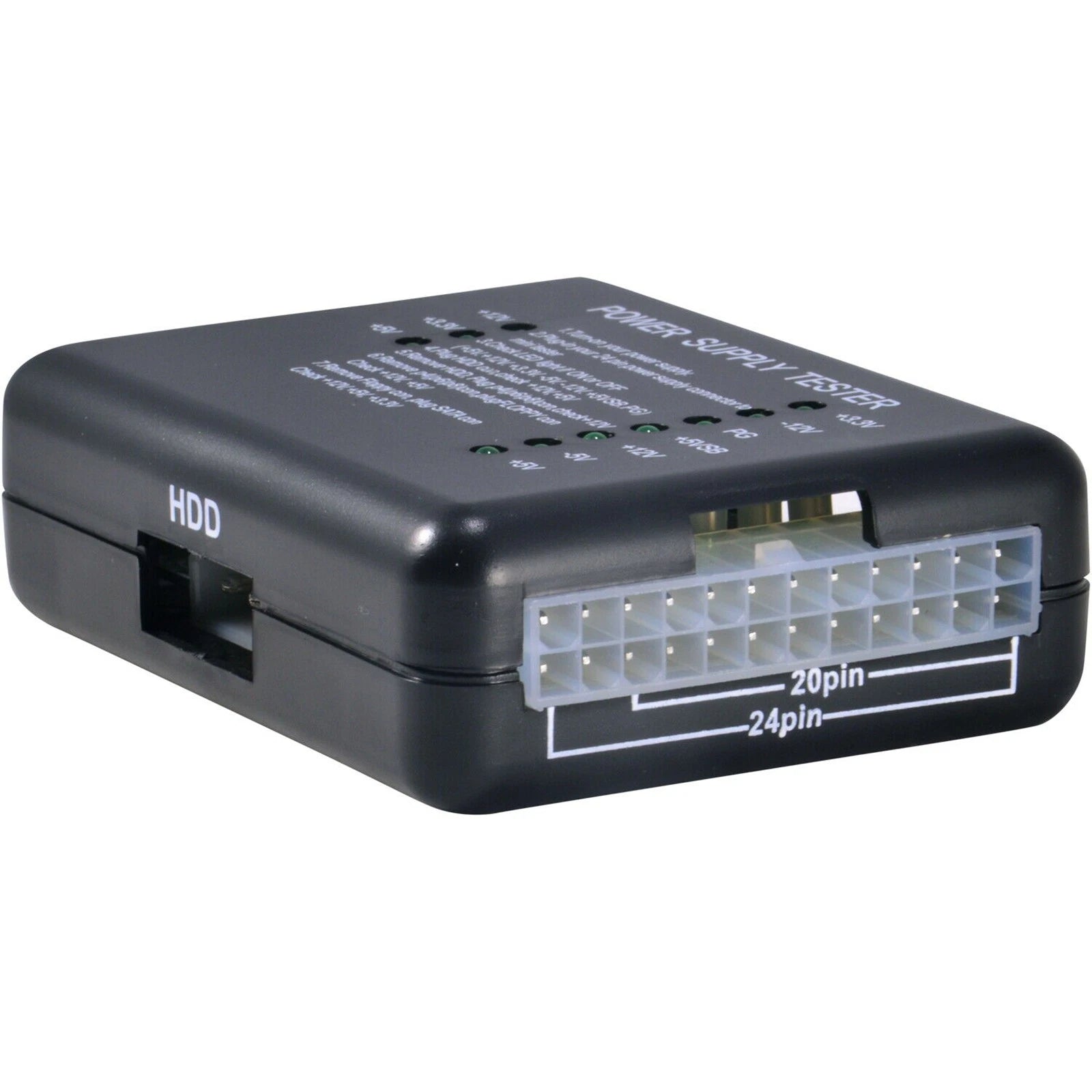 Power Supply Tester Checker Led 20/24 Pin For Psu Atx Sata Hdd Tester