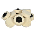 50 Pack - 2" Bha Polish Plus Quick Change Felt Buffing Discs Roloc