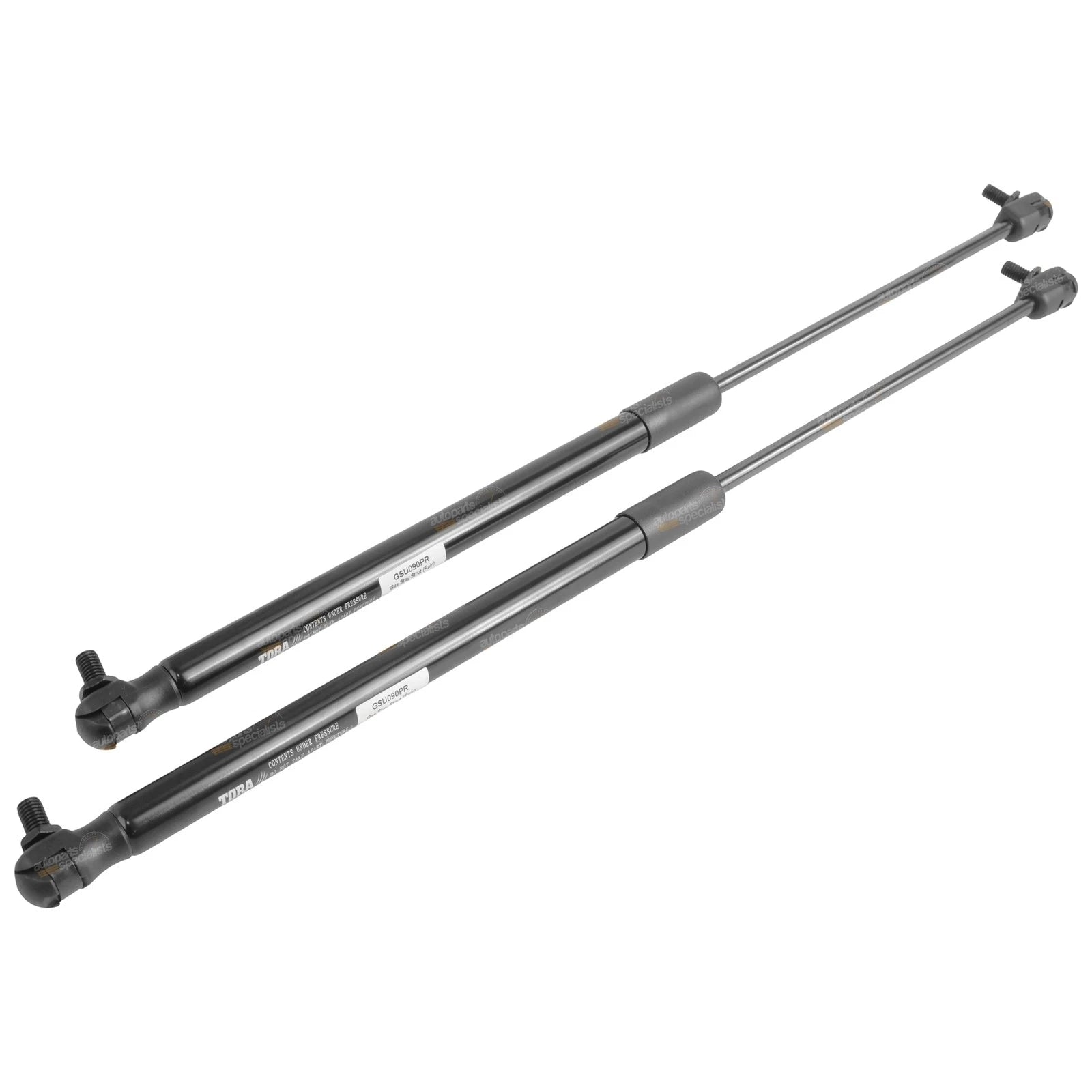 2 Gas Lift Tailgate Strut Support For Crown Fibreglass Canopy