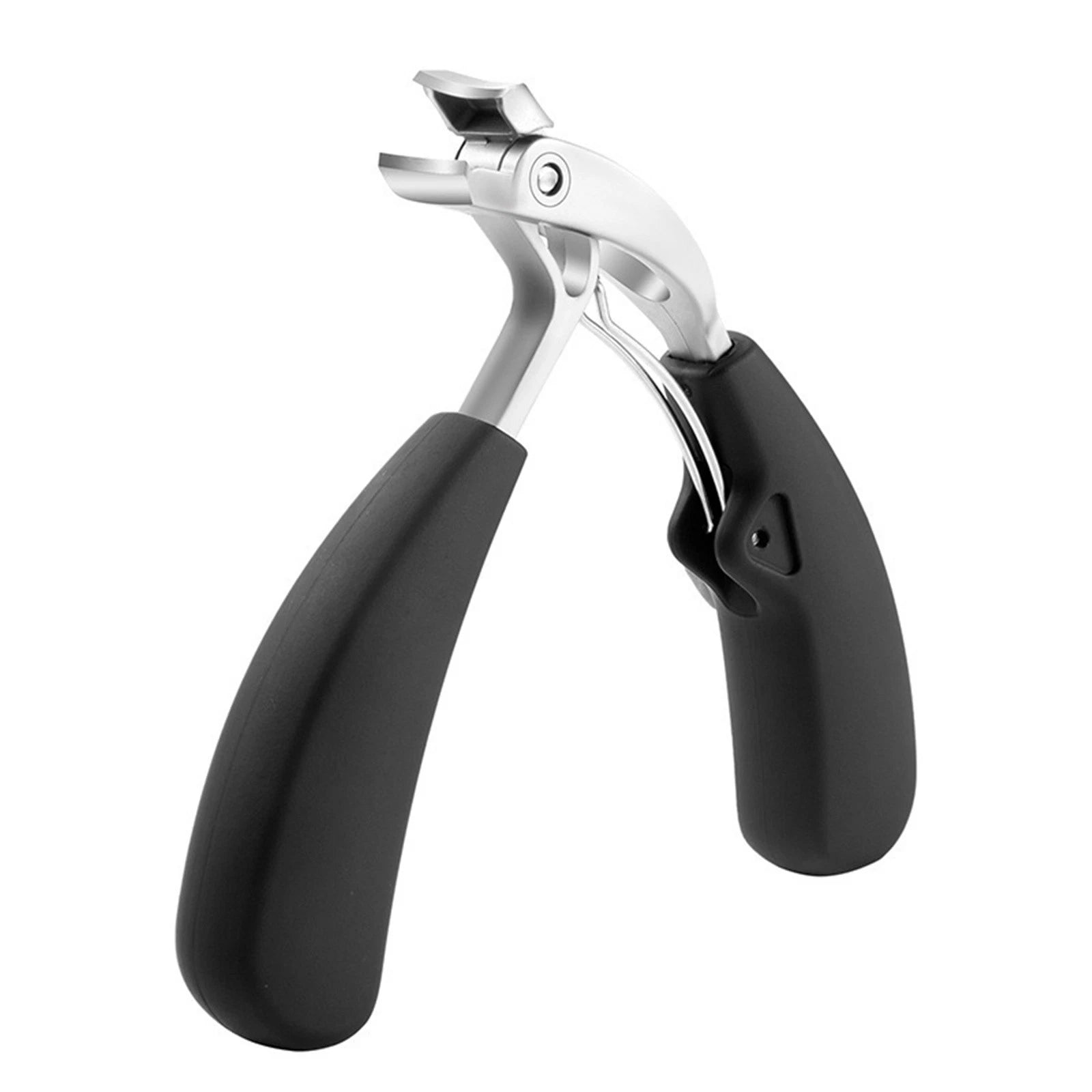 Stainless Steel Angled Head Ergonomic Large Mouth Toenail Clipper Tool
