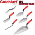 Goldblatt Masonry Hand Tool Set Brick Trowel Pointing Trowel Margin