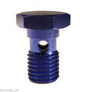 M12 X 1.25mm Aluminium Single Banjo Bolt 20MM Long
