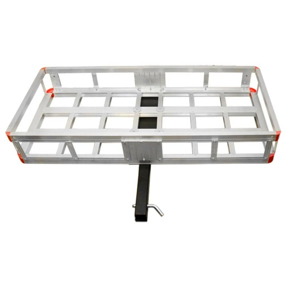 Rustproof Aluminum Hitch Cargo Carrier 500 Lb Capacity 2" Receiver