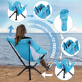 Villey Portable Folding Chair Lightweight Camping Chair Quick Setup