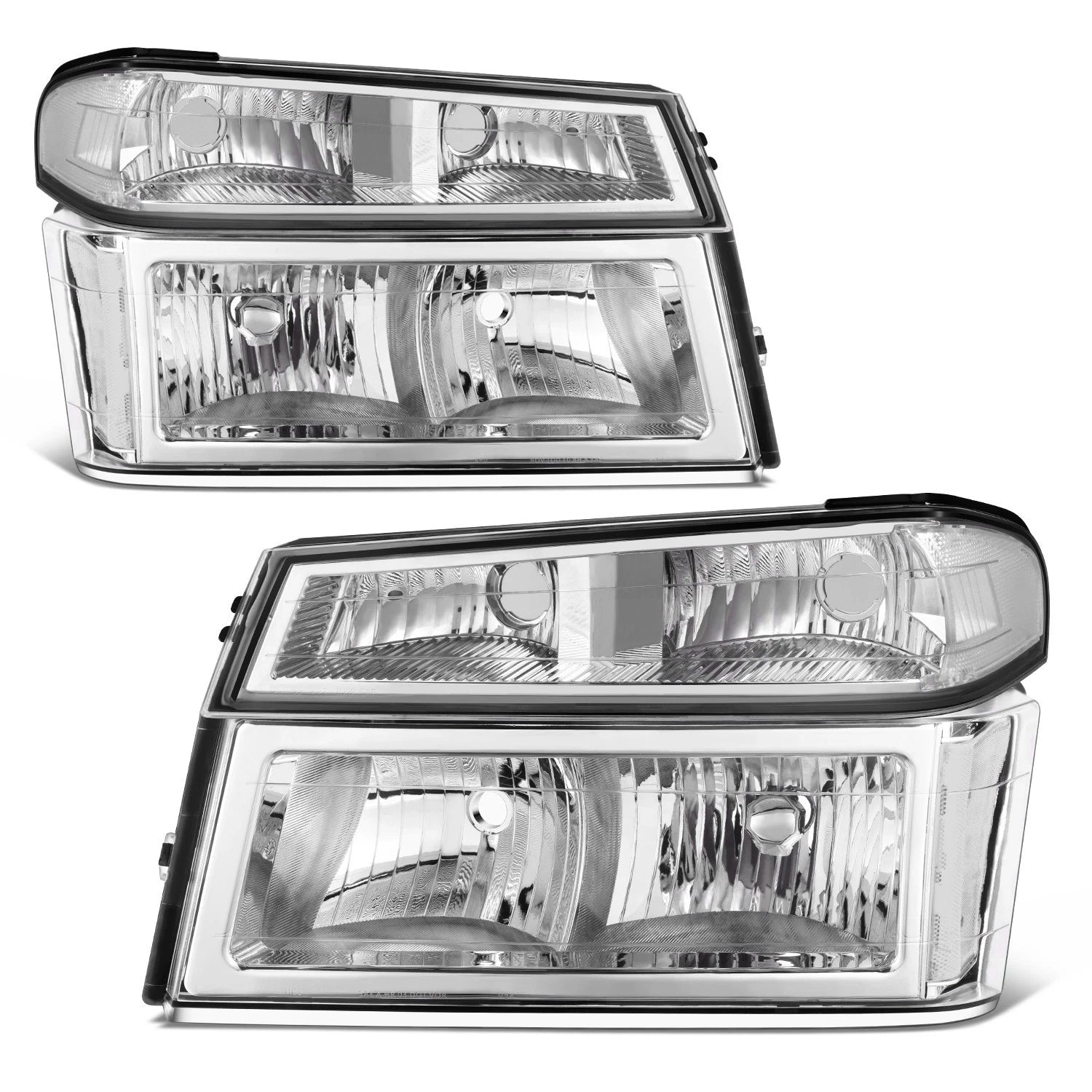 Fit 04-12 Gmc Canyon Chevrolet Colorado Chrome | Built Supply Co