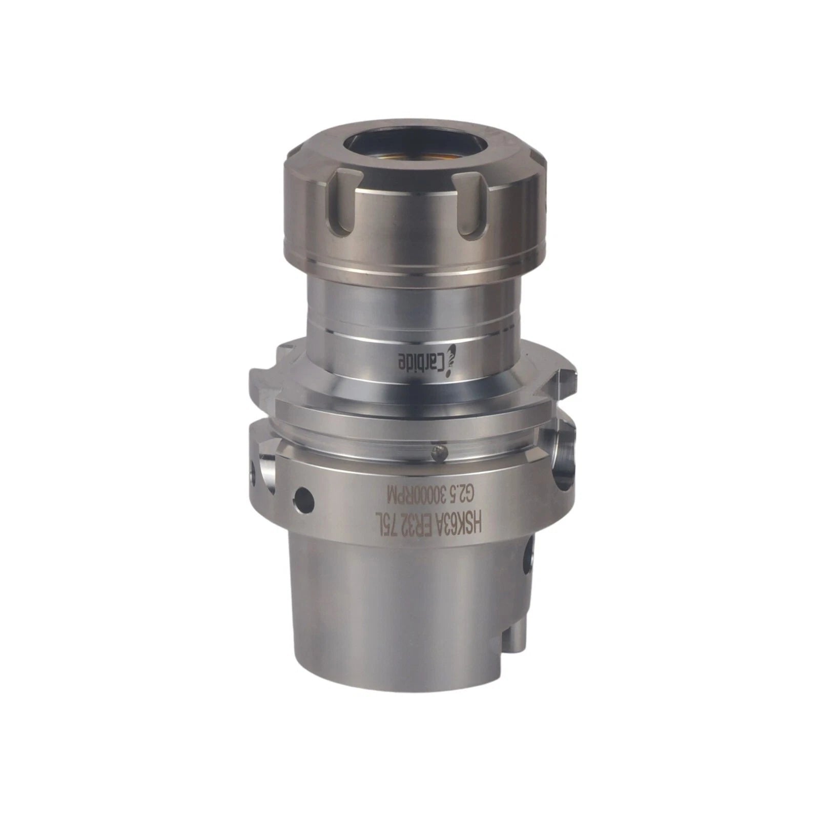 Stainless Steel Hsk63a Er32 2.76" Collet Chuck Tool Holder Cnc
