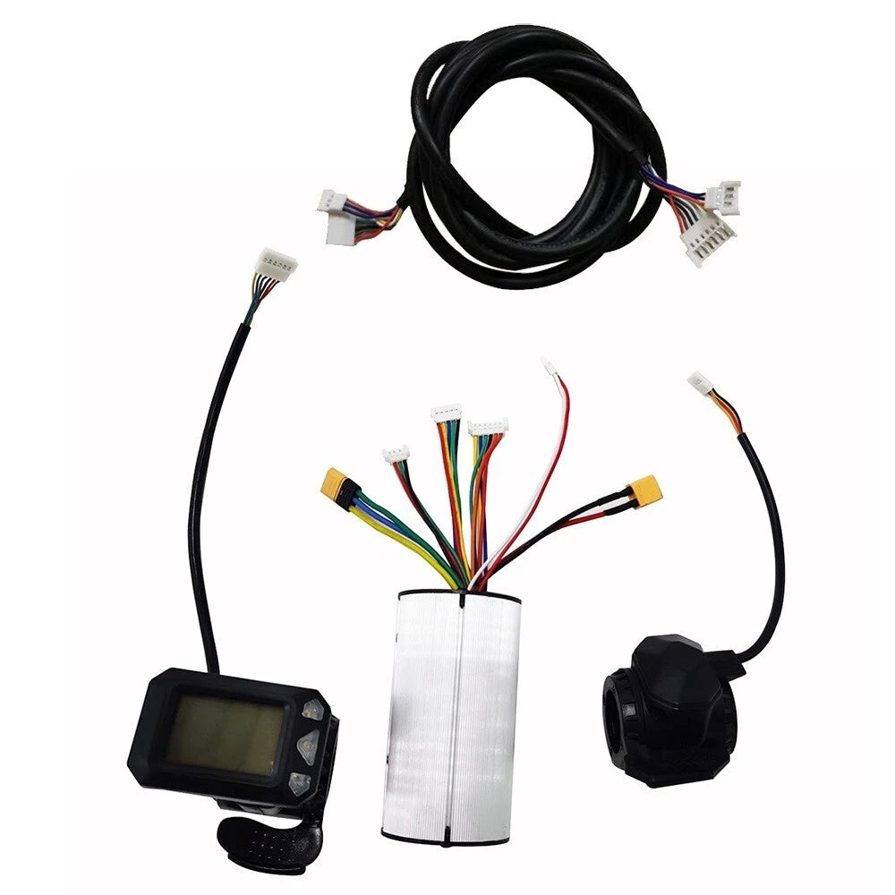 5.5in Carbon Fiber Electric Scooter-bike 24/36V Controller Lcd