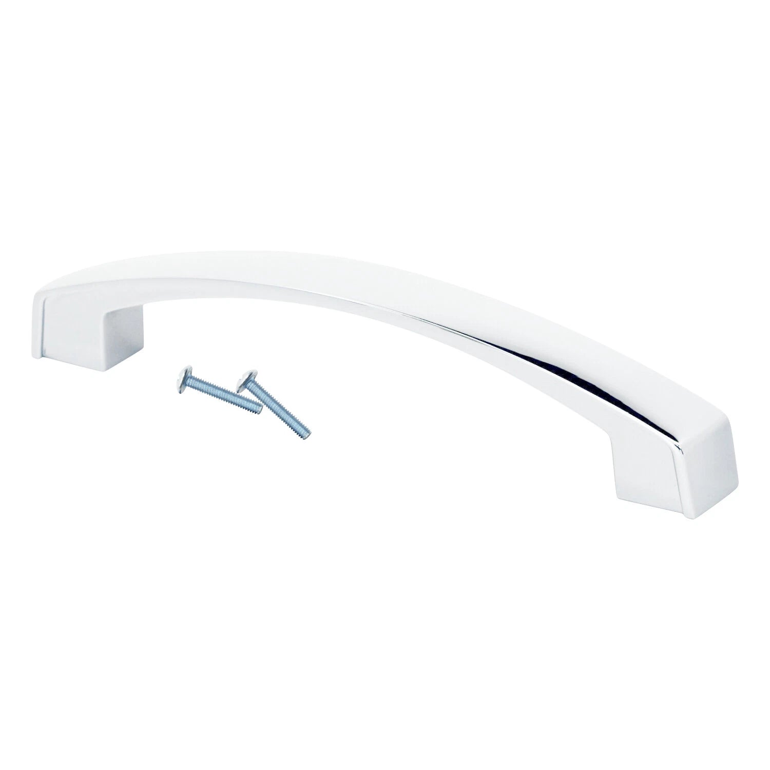 Bow Arch Style 5-1/32" Chrome Kitchen Cabinet Drawer Pull Handle
