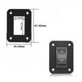 12V 20a 4-pin Dpst Switch Panel For Rv Trailer Boat Lighting And