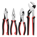 ARROW 4-Piece Pliers Set 8 Inch by ARROW