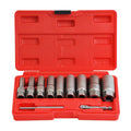 11PCS Spiral Type Bolt Extractor Tool, Broken Lug Nut Bolt Remover