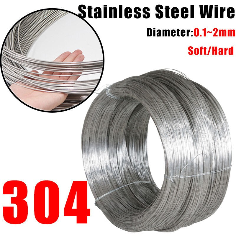 304 Stainless Steel Soft Hard Wire 0.1-2mm