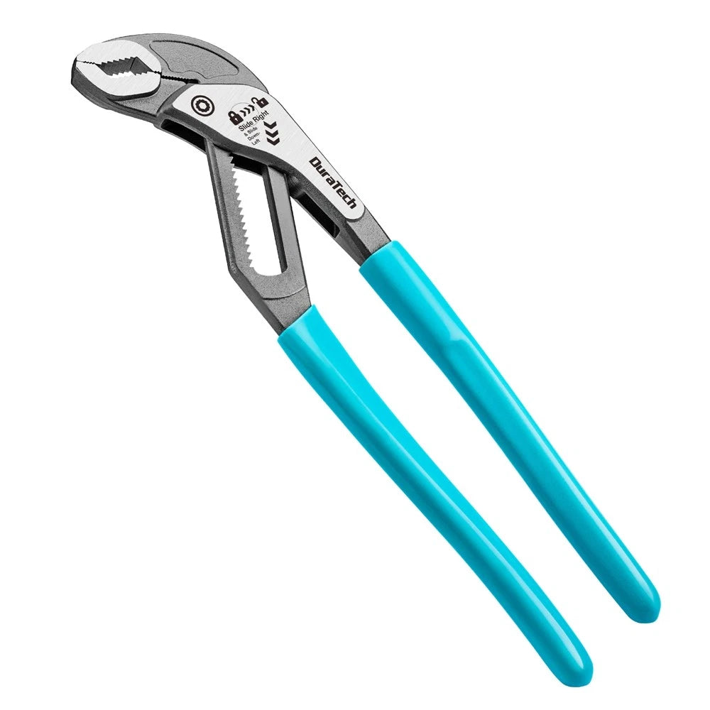 Duratech 12" Water Pump Plier Quick-adjust Groove Joint Tongue And