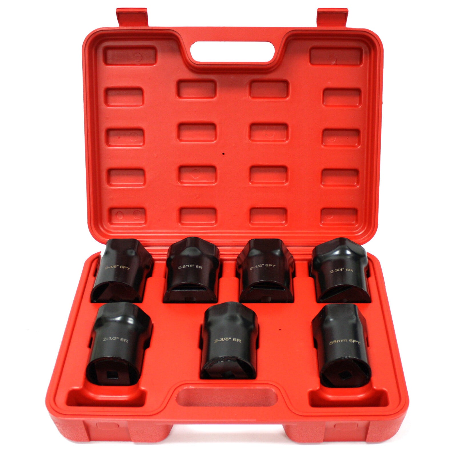 7pc Thin Wall Bearing Axle Lock Nut Socket Set by Unbranded