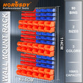 90 Bins Tool Organiser Wall Mounted Storage by Unbranded