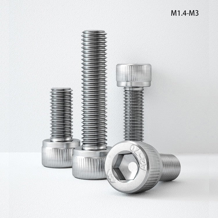 M1.4-M3 Socket Head Screws A2 304