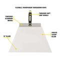 Hyde 09997 Acrylic Drywall Knockdown Knife
