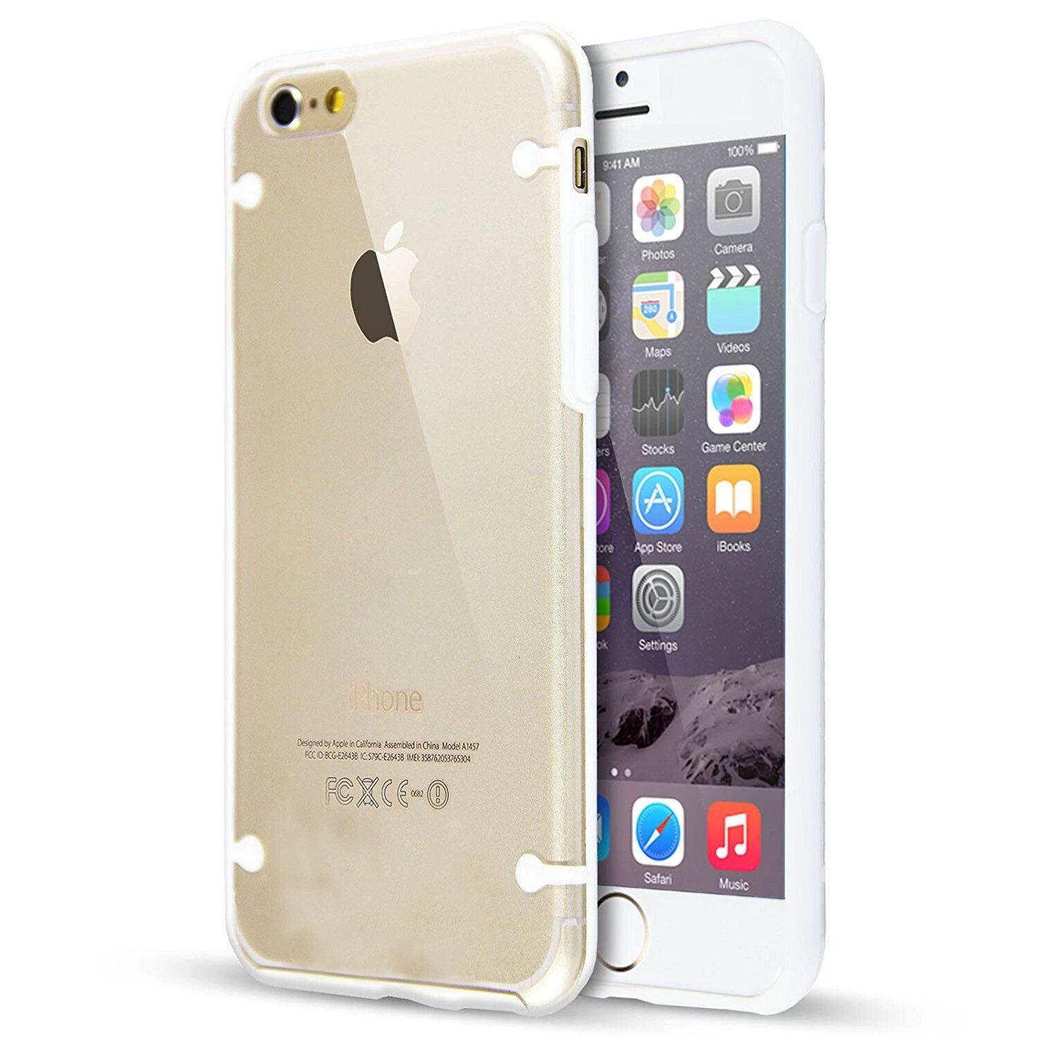 Iphone 6s Plus 6 Plus Case Bumper Case Cover Protective Crystal Clear