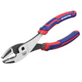 WORKPRO 8in Slip Joint Plier Large Soft Grip Rust Prevention 3-Zone Serrated Jaw