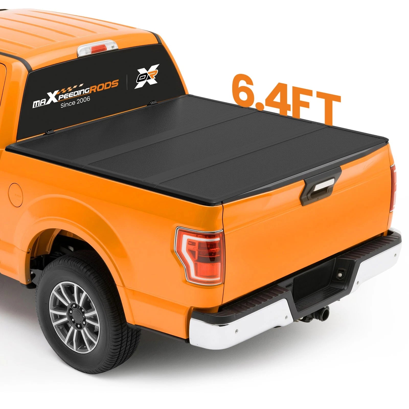 6.4ft Hard Fold Truck Bed Tonneau Cover for Dodge Ram 1500 2500 3500 2002-2026