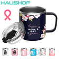 Haushof Mothers Day Mug Tumblers 14 Oz Stainless Steel Coffee Mug Cup