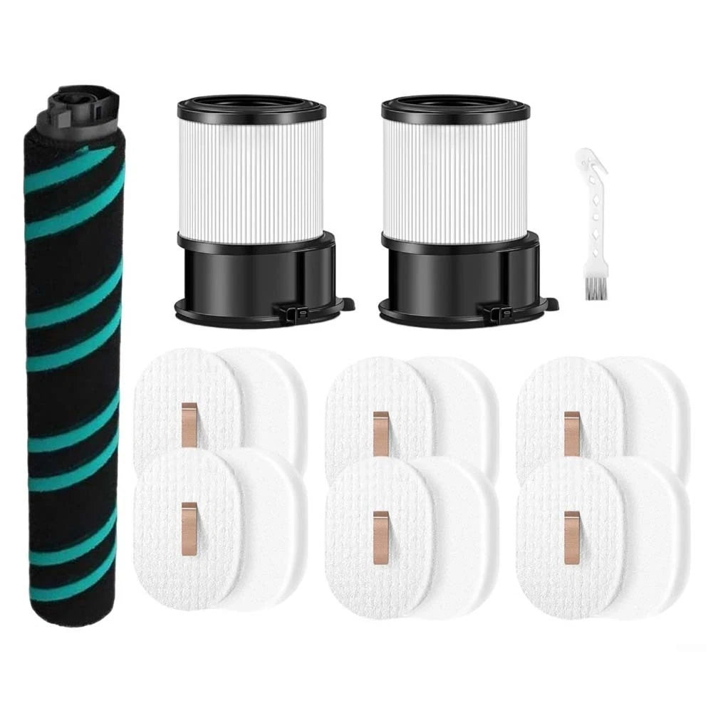Replacement Filters Roller Brush Set Washable Filters Effective
