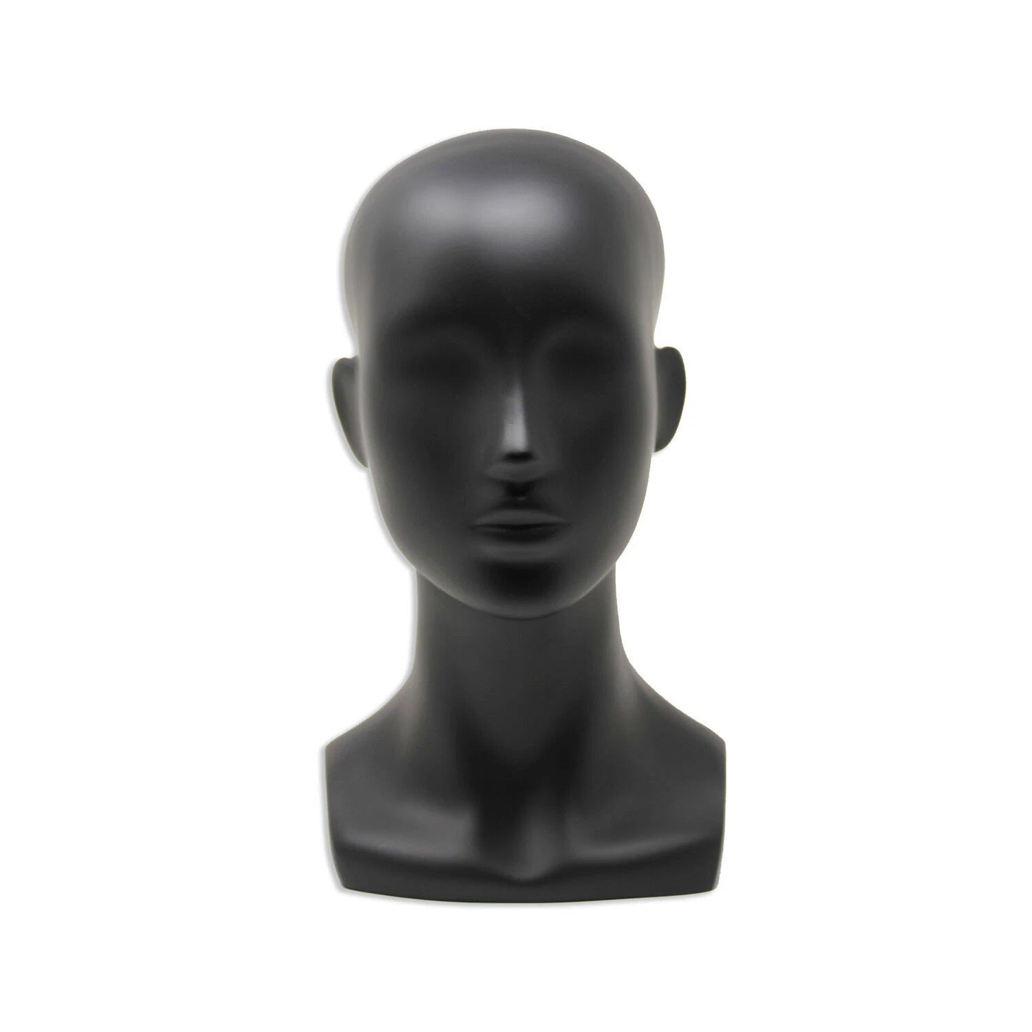 Female Head Mannequin Manikin Stand For Display Headphone, Hat, Wig